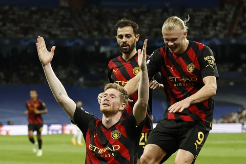 Real Madrid hòa Man City 1-1 ở bán kết lượt đi Champions League - Ảnh 4. Real Madrid hòa Man City 1-1 ở bán kết lượt đi Champions League - Ảnh 4.