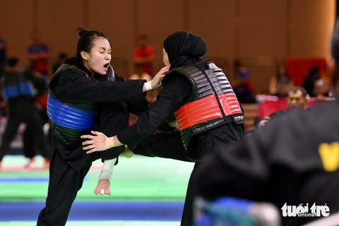 Vì sao xảy ra tranh cãi, xô xát vì huy chương vàng pencak silat của Việt Nam? - Ảnh 1. Vì sao xảy ra tranh cãi, xô xát vì huy chương vàng pencak silat của Việt Nam? - Ảnh 1.