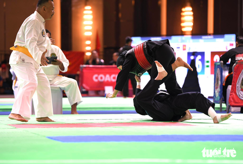 Vì sao xảy ra tranh cãi, xô xát vì huy chương vàng pencak silat của Việt Nam? - Ảnh 2. Vì sao xảy ra tranh cãi, xô xát vì huy chương vàng pencak silat của Việt Nam? - Ảnh 2.