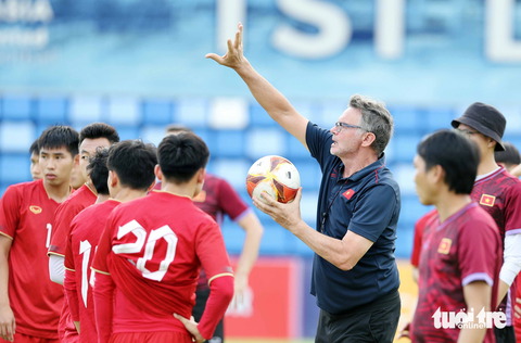 U22 Việt Nam sẵn sàng giành chiến thắng trước Thái Lan - Ảnh 1. U22 Việt Nam sẵn sàng giành chiến thắng trước Thái Lan - Ảnh 1.