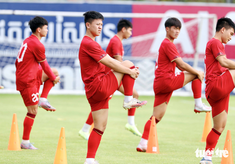 U22 Việt Nam sẵn sàng giành chiến thắng trước Thái Lan - Ảnh 4. U22 Việt Nam sẵn sàng giành chiến thắng trước Thái Lan - Ảnh 4.