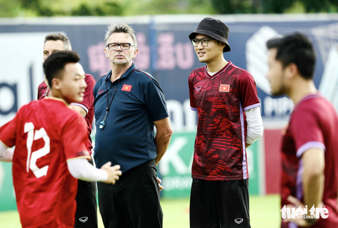 U22 Việt Nam sẵn sàng giành chiến thắng trước Thái Lan - Ảnh 5. U22 Việt Nam sẵn sàng giành chiến thắng trước Thái Lan - Ảnh 5.