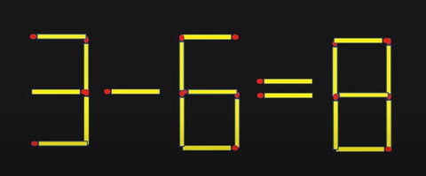 Di chuyển 1 que diêm để 7-7=1 thành phép tính đúng - Ảnh 7.