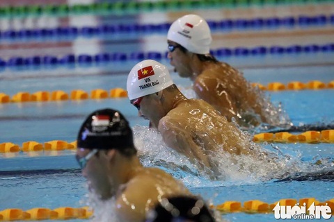 Cảm xúc của Phạm Thanh Bảo khi lần thứ 2 phá kỷ lục SEA Games - Ảnh 3. Cảm xúc của Phạm Thanh Bảo khi lần thứ 2 phá kỷ lục SEA Games - Ảnh 3.
