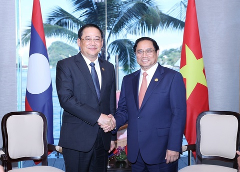 Thủ tướng Phạm Minh Chính gặp lãnh đạo Lào, Malaysia, Brunei và Singapore - Ảnh 1. Thủ tướng Phạm Minh Chính gặp lãnh đạo Lào, Malaysia, Brunei và Singapore - Ảnh 1.