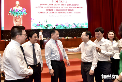 Triển khai quy định của Ban Bí thư để quản lý và tạo điều kiện phát triển báo chí - Ảnh 1. Triển khai quy định của Ban Bí thư để quản lý và tạo điều kiện phát triển báo chí - Ảnh 1.