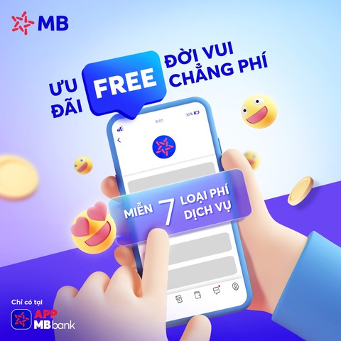 ‘Tiết kiệm nhỏ - Nhận quà to’ khi gửi tiết kiệm cùng MB - Ảnh 2. Khách hàng không chỉ có cơ hội tham gia chương trình "Tiết kiệm nhỏ - Nhận quà to", mà còn được miễn tới 7 loại phí.