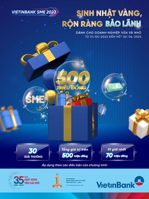 VietinBank tặng tiền cho doanh nghiệp sử dụng dịch vụ phát hành bảo lãnh - Ảnh 1. VietinBank triển khai chương trình quay số trúng thưởng cho các khách hàng doanh nghiệp sử dụng dịch vụ phát hành bảo lãnh - Ảnh VTB