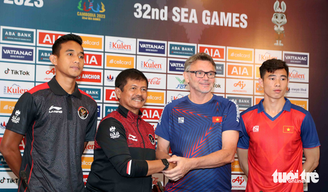 HLV Indonesia: U22 Việt Nam là đội nguy hiểm - Ảnh 2. HLV Indonesia: U22 Việt Nam là đội nguy hiểm - Ảnh 2.