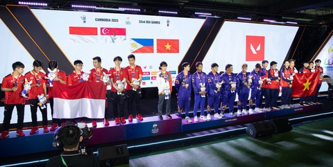 5 HCV SEA Games 32 có được theo cách 'hổng giống ai' - Ảnh 2. Bộ môn VALORANT không trao huy chương bạc vì có đến 2 đội giành HCV. (Ảnh: VIRESA)
