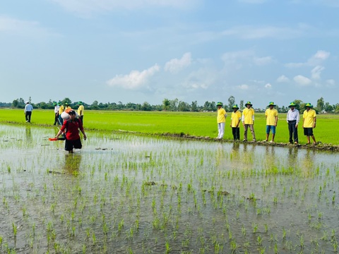 Doanh nghiệp Việt chuyển giao khoa học kỹ thuật và phân bón cho nông dân Lào - Ảnh 2. Sau khi ký kết thoả thuận hợp tác, hai đơn vị sẽ triển khai các mô hình trình diễn cho các cây trồng chủ lực của Lào - Ảnh: Q.M