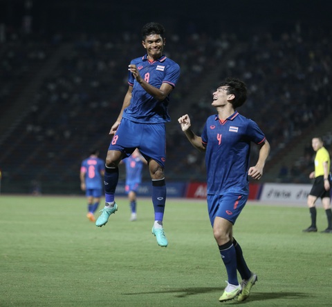 U22 Thái Lan gặp Indonesia ở chung kết bóng đá nam SEA Games 32 - Ảnh 1. U22 Thái Lan gặp Indonesia ở chung kết bóng đá nam SEA Games 32 - Ảnh 1.
