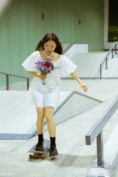 Nên duyên nhờ trượt ván, cặp đôi biến sân trượt thành lễ đường - Ảnh 4. Nên duyên nhờ trượt ván, cặp đôi biến sân trượt thành lễ đường - Ảnh 4.
