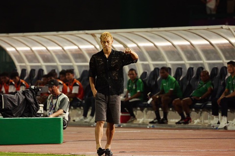 Keisuke Honda viết đơn ứng cử làm HLV tuyển Thái Lan - Ảnh 1. HLV Keisuke Honda tuyên bố muốn dẫn dắt các đội như Thái Lan, UAE - Ảnh: Facebook nhân vật