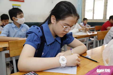 Công bố nội dung thi vào lớp 6 Trường chuyên Trần Đại Nghĩa - Ảnh 1. Công bố nội dung thi vào lớp 6 Trường chuyên Trần Đại Nghĩa - Ảnh 1.