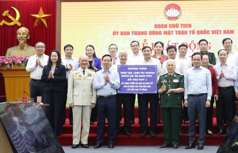 Chủ tịch nước kêu gọi xây 7.000 - 8.000 căn nhà cho đồng bào Điện Biên, Tây Bắc - Ảnh 3. Chủ tịch nước kêu gọi xây 7.000 - 8.000 căn nhà cho đồng bào Điện Biên, Tây Bắc - Ảnh 3.