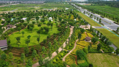 Park Village đáp ứng gu chọn bất động sản của giới thượng lưu - Ảnh 3. Mảng xanh rộng lớn của Central Park