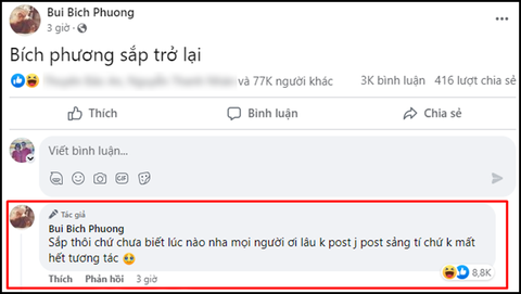 Gái ế Bích Phương thông báo trở lại đường đua V-pop chỉ vì... sợ mất tương tác - Ảnh 2. Gái ế Bích Phương thông báo trở lại đường đua V-pop chỉ vì... sợ mất tương tác - Ảnh 2.