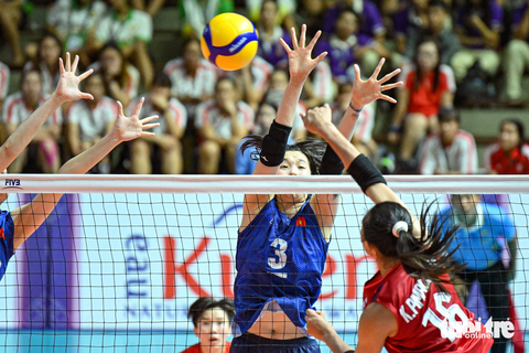 Bóng chuyền nữ Việt Nam lần thứ 3 giành huy chương bạc SEA Games - Ảnh 2. Bóng chuyền nữ Việt Nam lần thứ 3 giành huy chương bạc SEA Games - Ảnh 2.