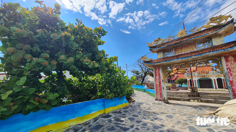 Làng chài cổ Nhơn Lý lung linh với tranh bích họa - Ảnh 5. Làng chài cổ Nhơn Lý lung linh với tranh bích họa - Ảnh 5.