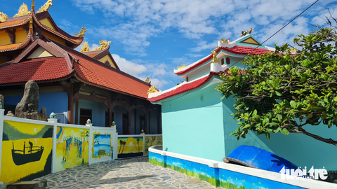 Làng chài cổ Nhơn Lý lung linh với tranh bích họa - Ảnh 6. Làng chài cổ Nhơn Lý lung linh với tranh bích họa - Ảnh 6.