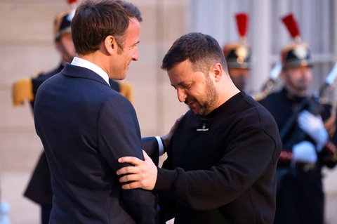 Ông Macron: Nga đã thua Ukraine về mặt địa chính trị - Ảnh 1. Ông Macron: Nga đã thua Ukraine về mặt địa chính trị - Ảnh 1.