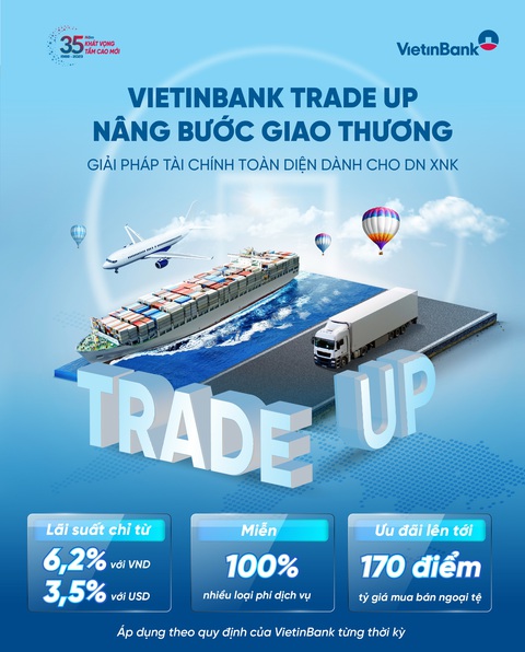 VietinBank ưu đãi toàn diện cho doanh nghiệp xuất nhập khẩu - Ảnh 1. VietinBank triển khai chương trình ưu đãi toàn diện cho doanh nghiệp xuất nhập khẩu - Ảnh: VTB