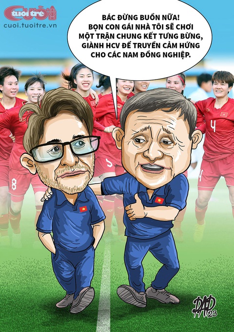 Tuyển nữ sẽ đá trận chung kết tưng bừng tạo tinh thần cho U22 - Ảnh 1. Tuyển nữ sẽ đá trận chung kết tưng bừng tạo tinh thần cho U22 - Ảnh 1.