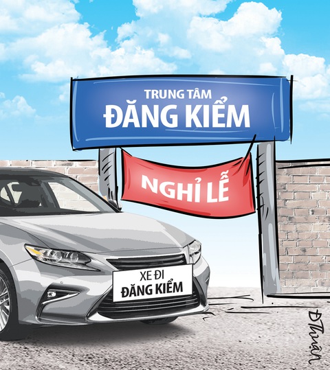 Trung tâm đăng kiểm: Chúc quý khách và gia đình có kỳ nghỉ lễ thật vui vẻ! - Ảnh 1. Trung tâm đăng kiểm: Chúc quý khách và gia đình có kỳ nghỉ lễ thật vui vẻ! - Ảnh 1.