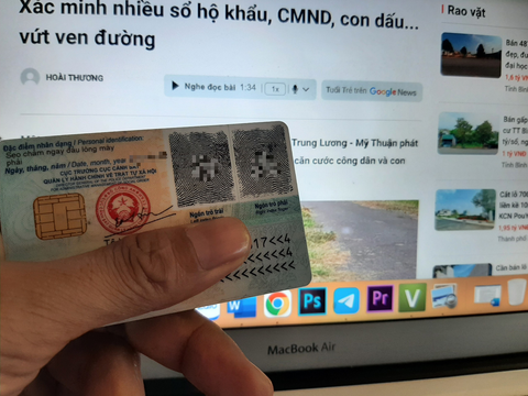 Cẩn thận bị chụp căn cước công dân để lừa đảo - Ảnh 1. Cẩn thận bị chụp căn cước công dân để lừa đảo - Ảnh 1.