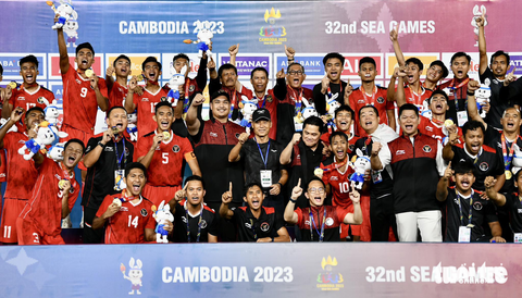U22 Indonesia vô địch bóng đá nam SEA Games 32 - Ảnh: NAM TRẦN U22 Indonesia vô địch bóng đá nam SEA Games 32 - Ảnh: NAM TRẦN