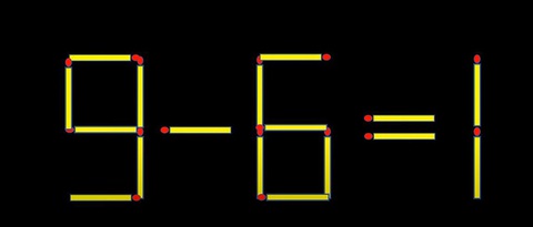 Di chuyển 2 que diêm để 9+9=1 thành phép tính đúng - Ảnh 7.
