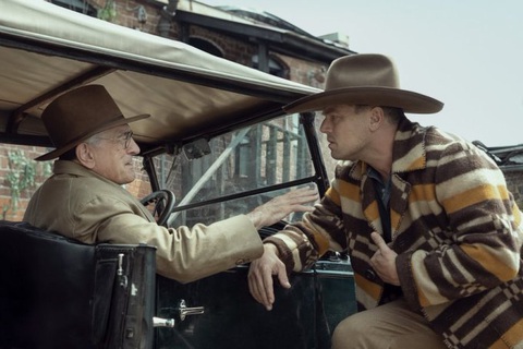 CANNES 2023 - Cuộc so tài của nhiều tài năng lớn - Ảnh 3. Robert DeNiro và Leonardo DiCaprio trong bộ phim mới dài hơn 3 tiếng của Martin Scorsese - Killers of the flower moon. Phim được Apple TV+ đầu tư kinh phí lên tới 200 triệu USD và được thực hiện trong vòng 4 năm - Ảnh: Apple TV+