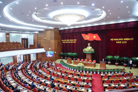 Tổng bí thư phát biểu bế mạc Hội nghị Trung ương giữa nhiệm kỳ - Ảnh 4. Tổng bí thư phát biểu bế mạc Hội nghị Trung ương giữa nhiệm kỳ - Ảnh 4.