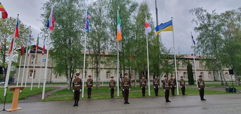 Ukraine tham gia trung tâm phòng thủ không gian mạng của NATO - Ảnh 1. Ukraine tham gia trung tâm phòng thủ không gian mạng của NATO - Ảnh 1.