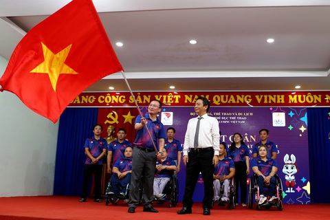 Đoàn thể thao người khuyết tật Việt Nam xuất quân dự Para Games 12 - Ảnh 3. Đoàn thể thao người khuyết tật Việt Nam xuất quân dự Para Games 12 - Ảnh 3.