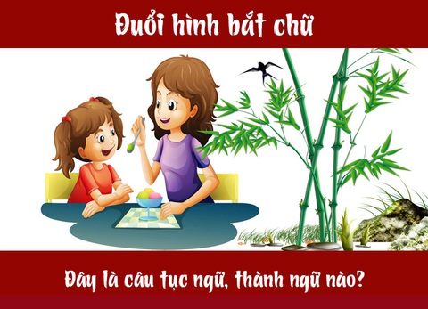 Câu tục ngữ, thành ngữ khó nhằn này là gì? (P14) - Ảnh 1. Câu tục ngữ, thành ngữ khó nhằn này là gì? (P14) - Ảnh 1.