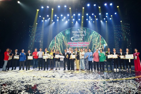 Chung kết Triệu phú nông gia Bayer 2022-2023 hào hứng và bất ngờ - Ảnh 1. Chung kết Triệu phú nông gia Bayer 2022-2023 hào hứng và bất ngờ - Ảnh 1.