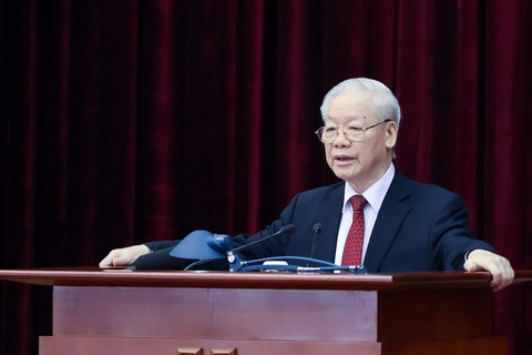 Tổng bí thư phát biểu bế mạc Hội nghị Trung ương giữa nhiệm kỳ - Ảnh 1. Tổng bí thư phát biểu bế mạc Hội nghị Trung ương giữa nhiệm kỳ - Ảnh 1.
