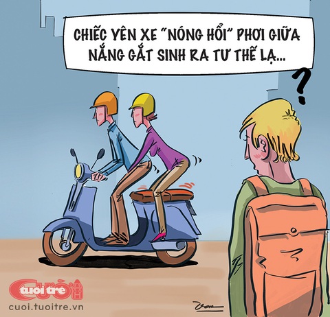 Mùa hè về trên những chiếc yên xe - Ảnh 1. Mùa hè về trên những chiếc yên xe - Ảnh 1.