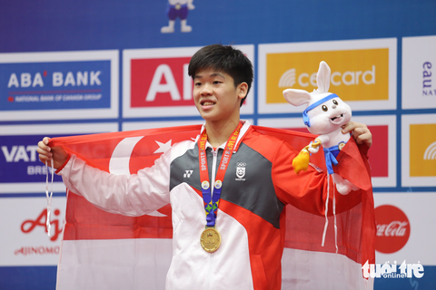 17 tuổi vượt trình bóng bàn SEA Games nhờ công thức cha huấn luyện, mẹ nấu ăn - Ảnh 4. Izaac được đào tạo với công thức gia đình - Ảnh: ĐỨC KHUÊ