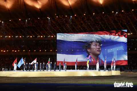 Kết thúc SEA Games 32 ấn tượng, hẹn gặp lại ở Thái Lan - Ảnh 4. Lễ bế mạc SEA Games 32 đã kết thúc và hẹn gặp lại ở SEA Games 33 tại Thái Lan - Ảnh: N.K