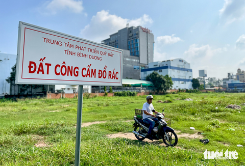 Cận cảnh các khu đất vàng trong vụ bán đấu giá gay cấn tại Bình Dương - Ảnh 5. Khu đất vàng thuộc cụm trụ sở cũ của Thành ủy, UBND TP Thủ Dầu Một được giao cho Trung tâm Phát triển quỹ đất tỉnh Bình Dương làm chủ đầu tư