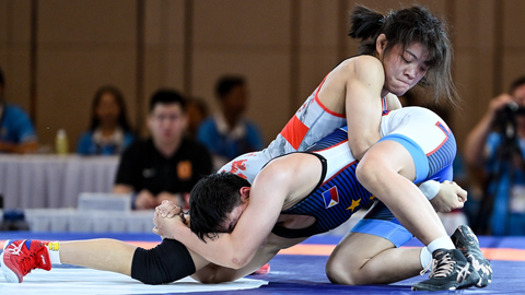 Thể thao Việt Nam: Dẫn đầu SEA Games 32, khiêm tốn ở Asiad 19 - Ảnh 1. Môn vật mang về cho đoàn thể thao Việt Nam đến 13 HCV - Ảnh: NAM TRẦN