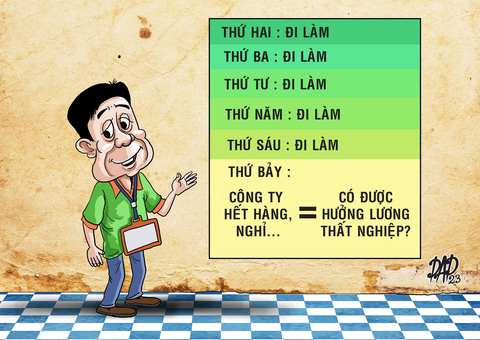 Công ty cho nghỉ thứ bảy, công nhân có được hưởng thêm lương? - Ảnh 1. Công ty cho nghỉ thứ bảy, công nhân có được hưởng thêm lương? - Ảnh 1.