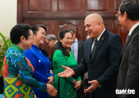 Bí thư Nguyễn Văn Nên tiếp Thường trực Ban Bí thư Cuba - Ảnh 2. Bí thư Nguyễn Văn Nên tiếp Thường trực Ban Bí thư Cuba - Ảnh 2.