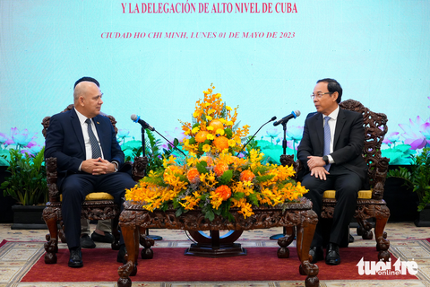 Bí thư Nguyễn Văn Nên tiếp Thường trực Ban Bí thư Cuba - Ảnh 3. Bí thư Nguyễn Văn Nên tiếp Thường trực Ban Bí thư Cuba - Ảnh 3.