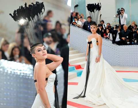 Met Gala 2023: Jared Leto, Doja Cat... hóa mèo trên thảm đỏ - Ảnh 11. Met Gala 2023: Jared Leto, Doja Cat... hóa mèo trên thảm đỏ - Ảnh 11.