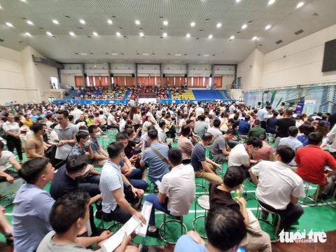Ngàn người chen giành suất mua 149 căn nhà ở xã hội, thị trường đã rao giá gần gấp đôi - Ảnh 1. Ngàn người chen giành suất mua 149 căn nhà ở xã hội, thị trường đã rao giá gần gấp đôi - Ảnh 1.