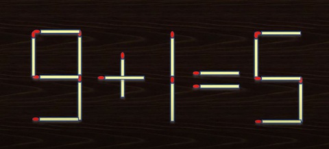 Di chuyển 1 que diêm để 7+1=0 thành phép tính đúng - Ảnh 7.